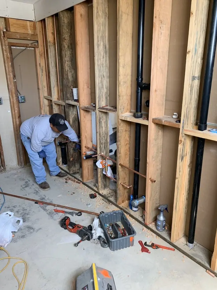 Commercial rough-in plumbing for Water Heater Replacement in South Hackensack